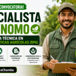 ESPECIALISTA AGRÓNOMO EN ASISTENCIA TÉCNICA EN BUENA PRÁCTICAS AGRÍCOLAS (BPA)